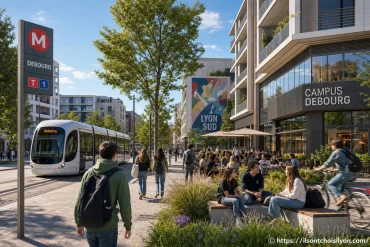 Debourg à Lyon : un quartier moderne au cœur de la vie étudiante du sud
