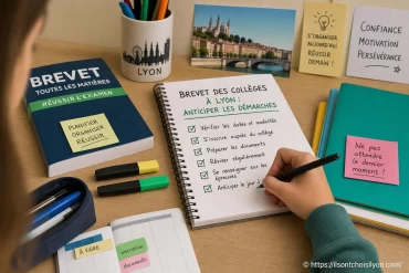 Brevet des collèges à Lyon : comment anticiper les démarches efficacement ?