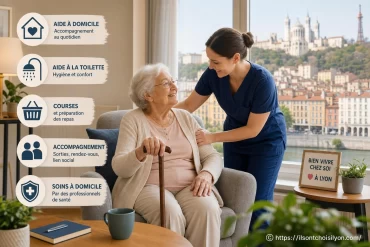 Maintien à domicile à Lyon : quelles aides et services pour bien vivre chez soi ?