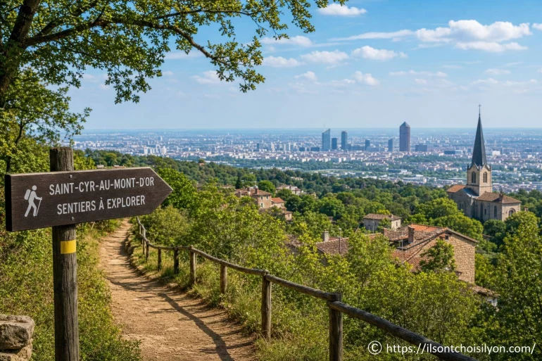 Saint-Cyr-au-Mont-d’Or : quels sentiers découvrir aux portes de Lyon ?