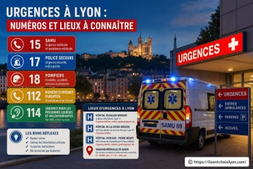 Urgences à Lyon : quels numéros et lieux connaître pour agir vite