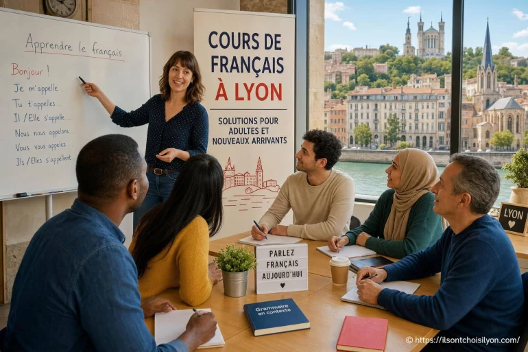 Cours de français à Lyon : des solutions adaptées aux adultes et nouveaux arrivants