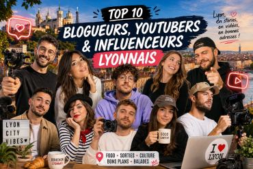 Portraits de blogueurs et youtubeurs lyonnais célèbres : qui sont-ils ?