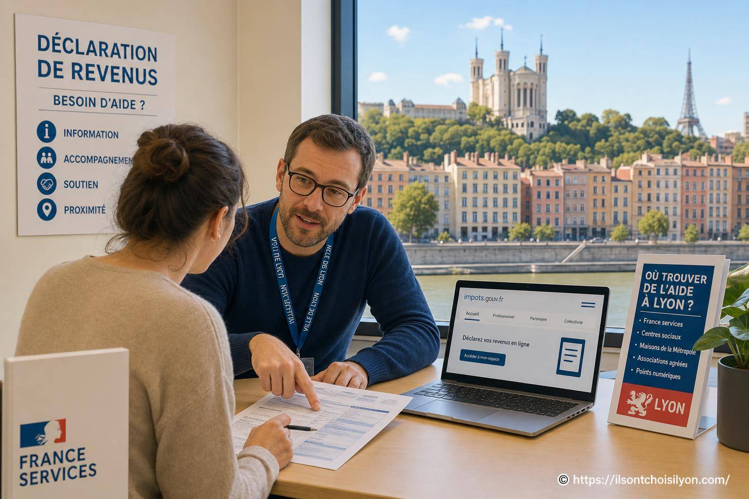 Impôts à Lyon : où trouver de l’aide pour sa déclaration ?